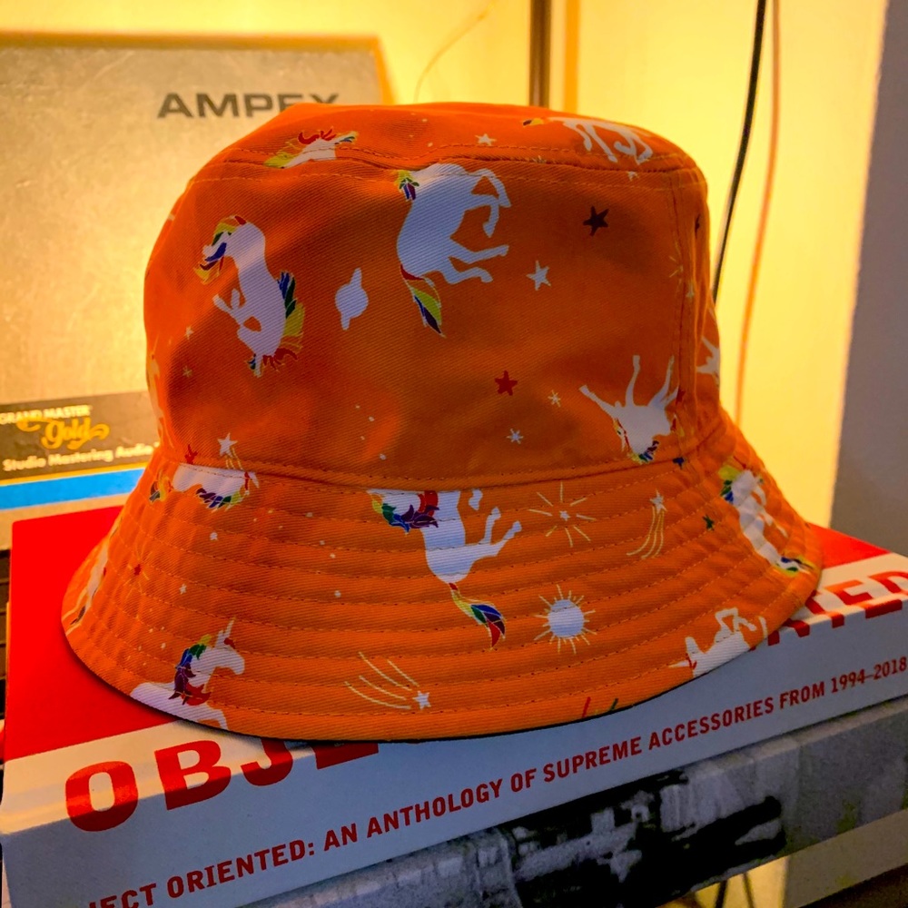 TomboyX Reversible Pride Unicorn Bucket Hat